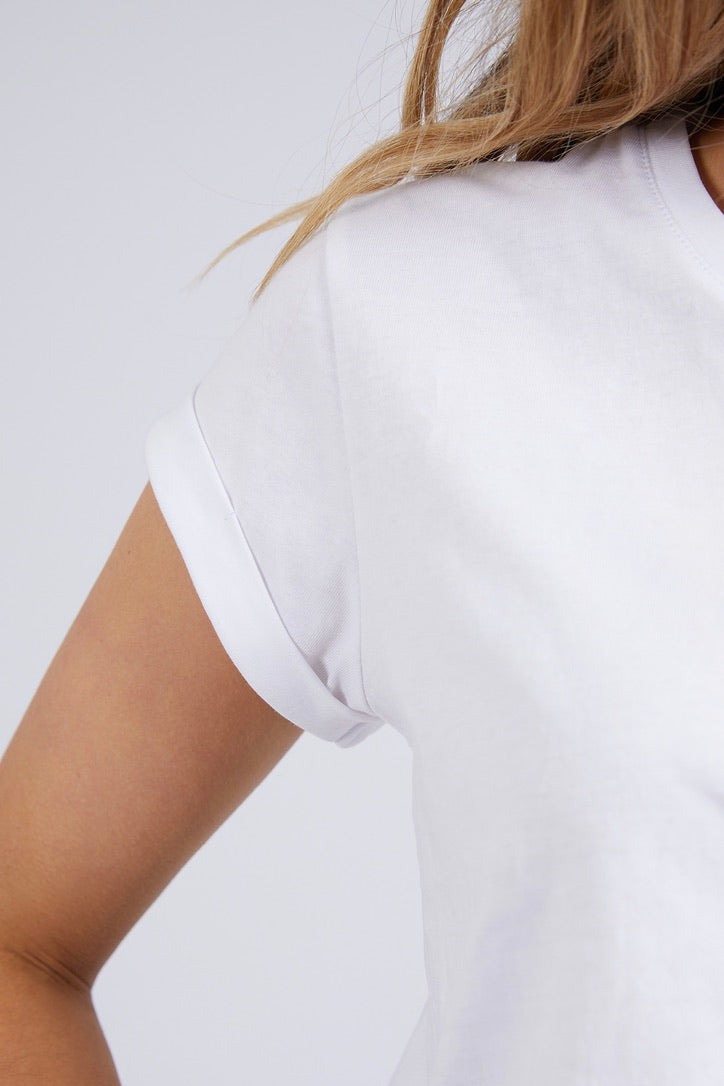 MANLY TEE | WHITE