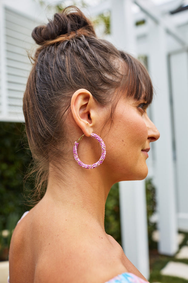 Muse Earring | Lilac Loop