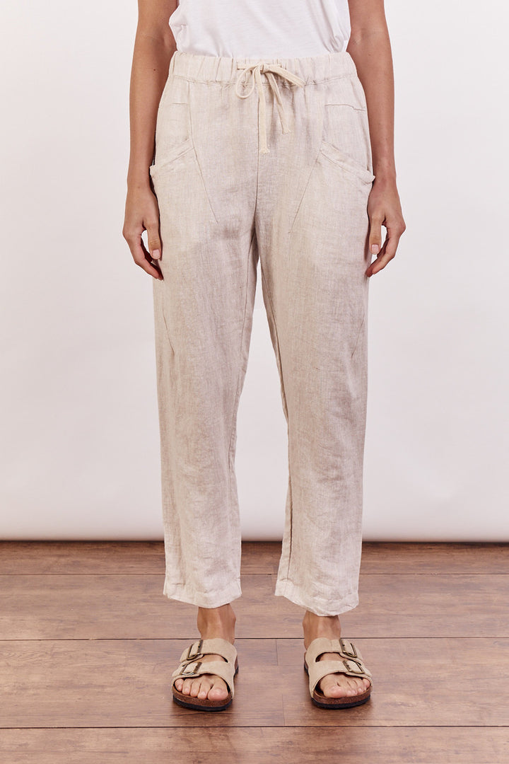 Luxe Linen Pants | Natural