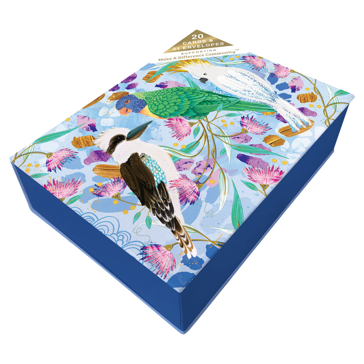GREETING CARD BOX SET | AUSTRALIAN BIRDS