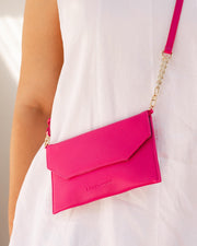 Hannah Crossbody Bag | Hot Pink