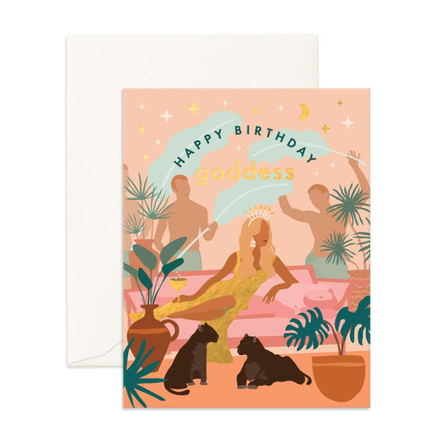 GREETING CARD | Birthday Goddess Greeting Card