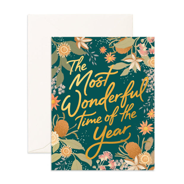 GREETING CARD | Wonderful Time Botanika Card