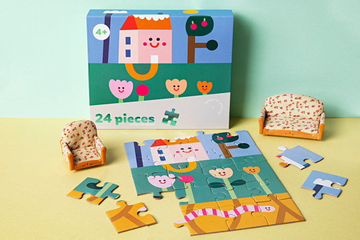 24 Piece Kids Puzzle | Under The Garden