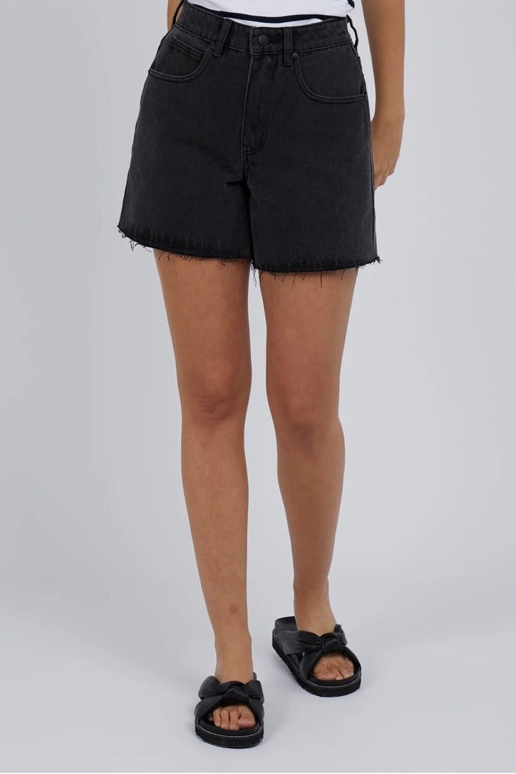Amble Shorts | Washed Black