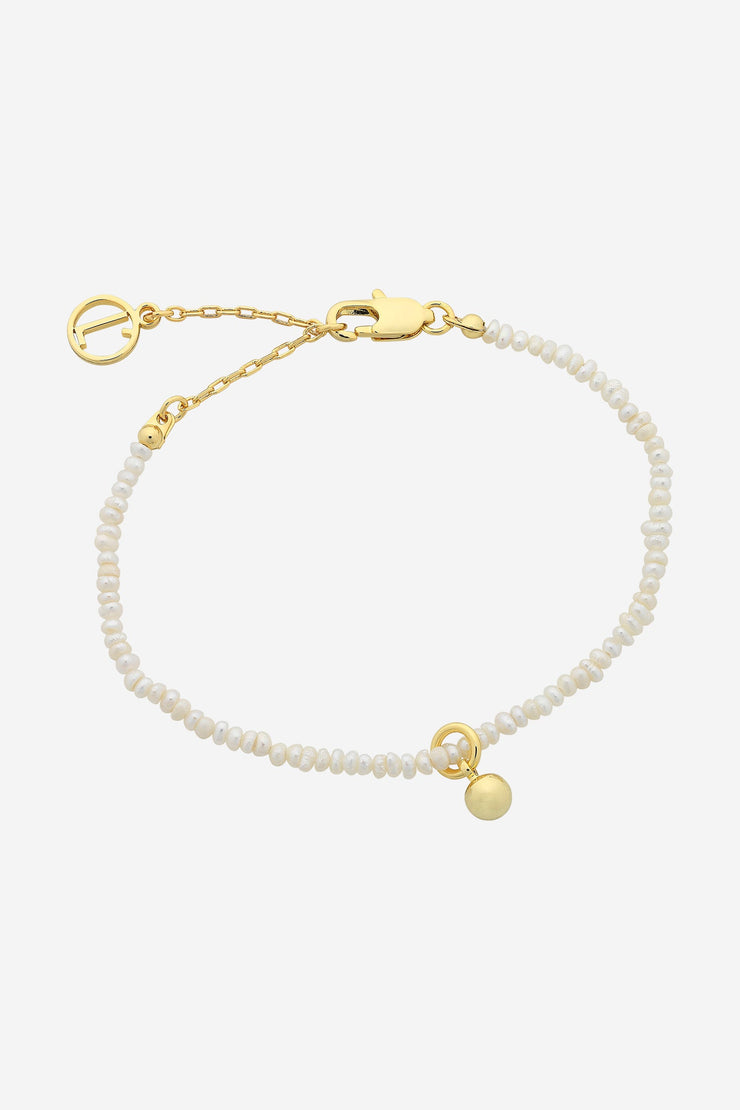 Marigold Pearl Gold Bracelet
