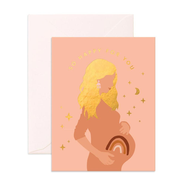 GREETING CARD | RAINBOW BABY