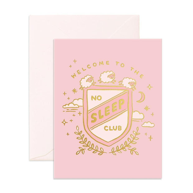 GREETING CARD | NO SLEEP CLUB