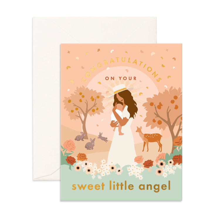 GREETING CARD | SWEET LITTLE ANGEL
