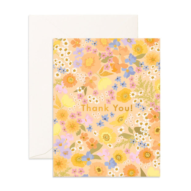 GREETING CARD | THANK YOU FLORALSCAPE